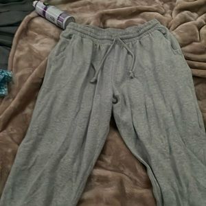 Grey sweat pants